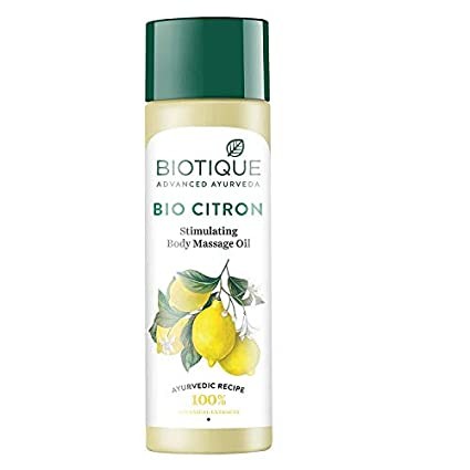 Biotique Bio Citron Stimulating Body Massage Oil 200 ml