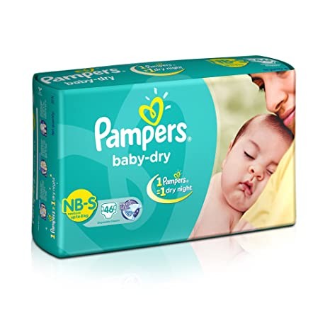 Pampers Baby Dry Diapers 1 pkt