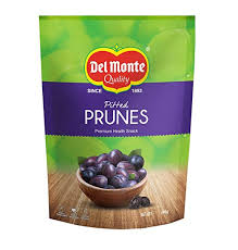 Del Monte Premium Pitted California Prunes Health Snack 340 gm