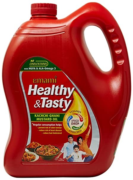 Emami Healthy&Testy Mustard Oil 1 L